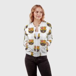 Женский бомбер 3D Барселона - фото 2