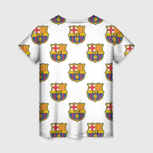 Женская футболка 3D Барселона, цвет 3D печать - фото 2