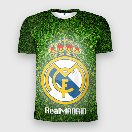 Мужская футболка 3D Slim Real Madrid, цвет 3D печать