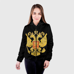 Женская куртка 3D Герб России - фото 2