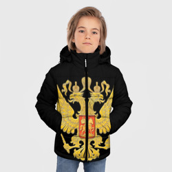 Зимняя куртка для мальчиков 3D Герб России - фото 2