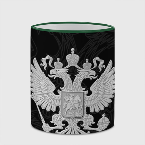 Кружка с полной запечаткой Герб России, цвет Кант зеленый - фото 4