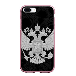 Чехол для iPhone 7Plus/8 Plus матовый Герб России