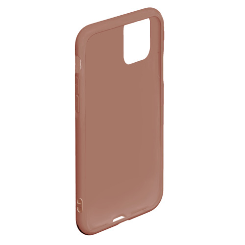 Чехол для iPhone 11 Pro Max матовый Герб России, цвет коричневый - фото 4