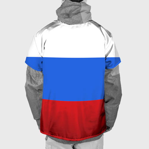 Накидка на куртку 3D Флаг и герб РФ, цвет 3D печать - фото 2