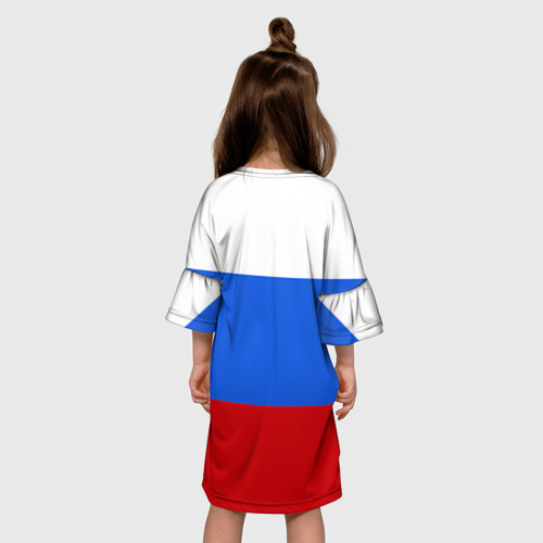 Детское платье 3D Флаг и герб РФ - фото 5