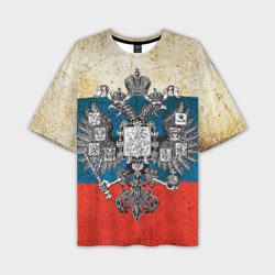 Мужская футболка oversize 3D Россия
