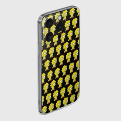 Чехол для iPhone 15 Pro силиконовый с защитой камеры Лиза Симпсон - фото 2