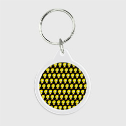 Брелок круглый Лиза Симпсон