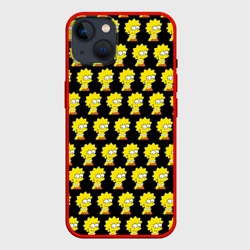 Чехол для iPhone 14 Лиза Симпсон
