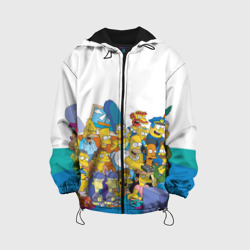 Детская куртка 3D Симпсоны