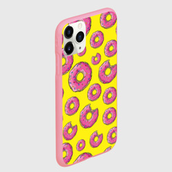 Чехол для iPhone 11 Pro Max матовый Пончики - фото 2