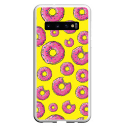 Чехол для Samsung Galaxy S10 Пончики