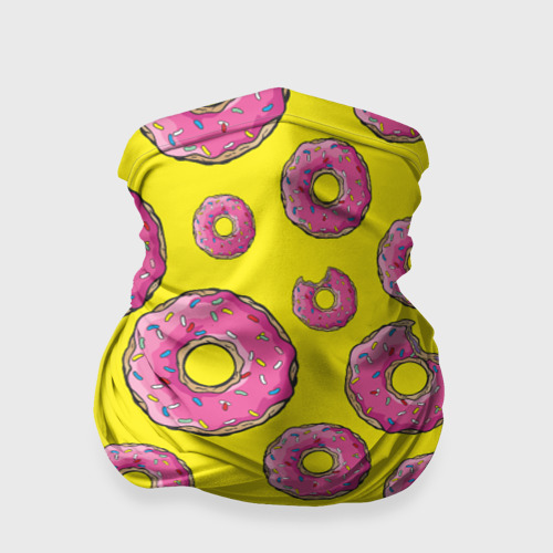 Бандана-труба 3D Пончики, цвет 3D печать