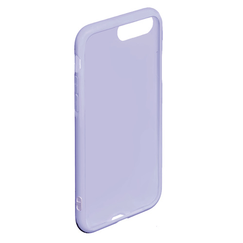 Чехол для iPhone 7Plus/8 Plus матовый Пончики, цвет светло-сиреневый - фото 4