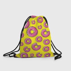 Рюкзак-мешок 3D Пончики