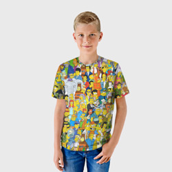 Детская футболка 3D Симпсоны - фото 2
