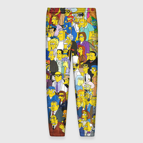 Мужские брюки 3D Симпсоны, цвет 3D печать - фото 2
