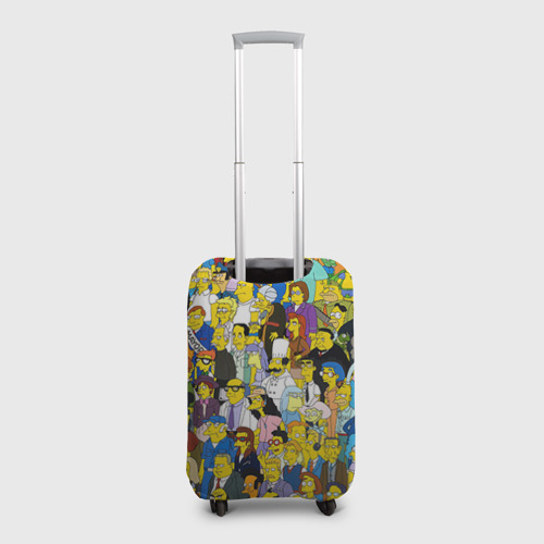 Чехол для чемодана 3D Симпсоны, цвет 3D печать - фото 2