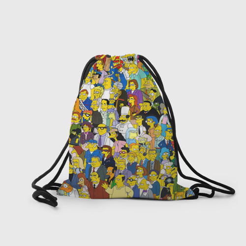 Рюкзак-мешок 3D Симпсоны - фото 2