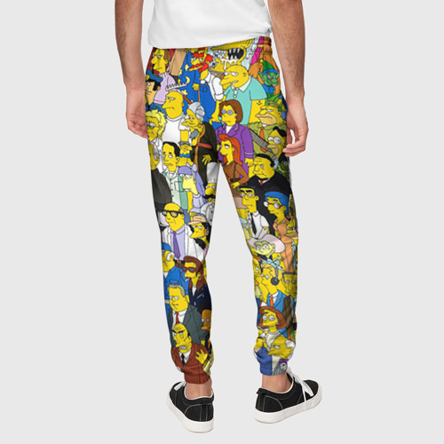 Мужские брюки 3D Симпсоны, цвет 3D печать - фото 5