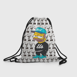 Рюкзак-мешок 3D Барт Симпсон