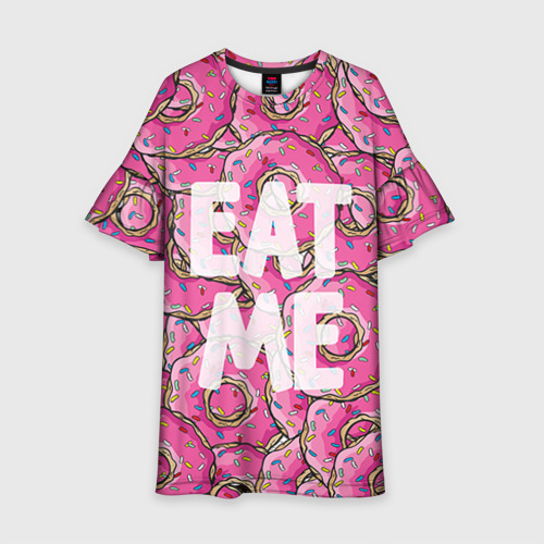 Детское платье 3D Eat me, цвет 3D печать