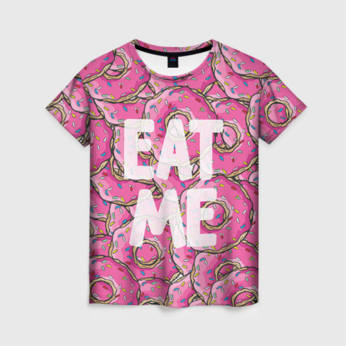 Женская футболка 3D Eat me