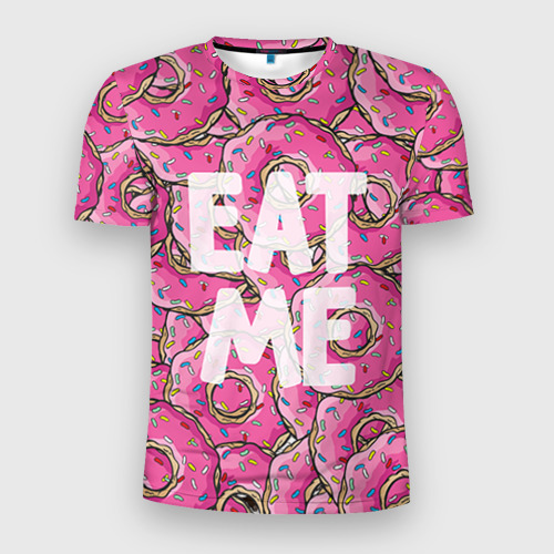 Мужская футболка 3D Slim Eat me