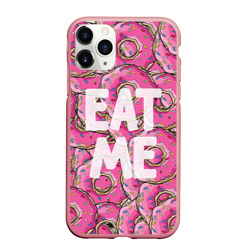 Чехол для iPhone 11 Pro Max матовый Eat me