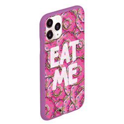 Чехол для iPhone 11 Pro Max матовый Eat me - фото 2