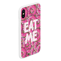 Чехол для iPhone XS Max матовый Eat me - фото 2