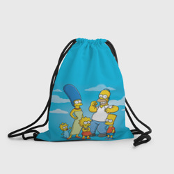 Рюкзак-мешок 3D Симпсоны