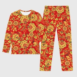 Мужской костюм для дома 3D Хохлома