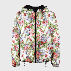 Женская куртка 3D Цветы