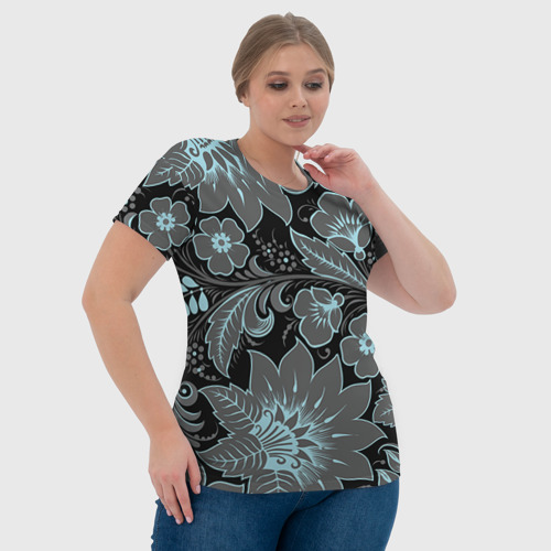 Женская футболка 3D Узор, цвет 3D печать - фото 6