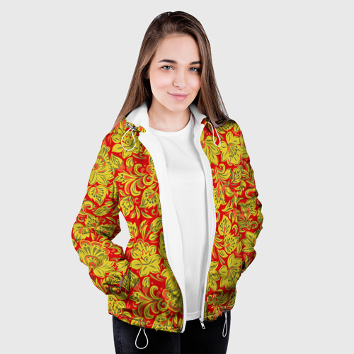 Женская куртка 3D Хохлома - фото 4