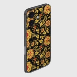 Чехол для iPhone 16 силиконовый с защитой камеры Хохлома - фото 2