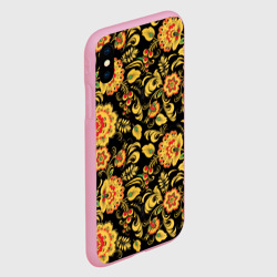 Чехол для iPhone XS Max матовый Хохлома - фото 2