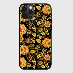 Чехол для iPhone 12 Pro Max Хохлома