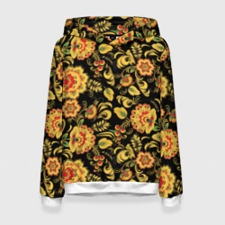 Женская толстовка 3D Хохлома