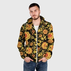 Мужская ветровка 3D Хохлома - фото 2