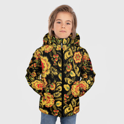 Зимняя куртка для мальчиков 3D Хохлома - фото 2
