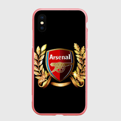 Чехол для iPhone XS Max матовый Arsenal