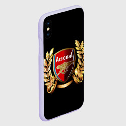 Чехол для iPhone XS Max матовый Arsenal - фото 2