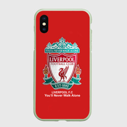 Чехол для iPhone XS Max матовый Liverpool