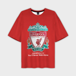 Мужская футболка oversize 3D Liverpool