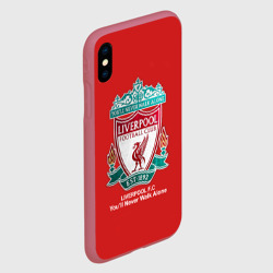 Чехол для iPhone XS Max матовый Liverpool - фото 2
