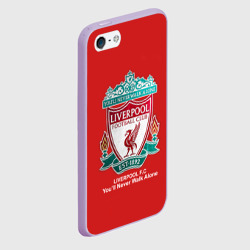 Чехол для iPhone 5/5S матовый Liverpool - фото 2