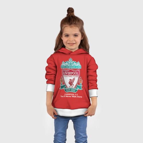 Детская толстовка 3D Liverpool Фото 01 Детская толстовка 3D Liverpool Фото 01